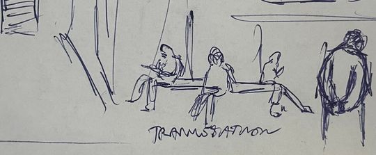 Queues and waiting on airport  entry bored staff passengers 