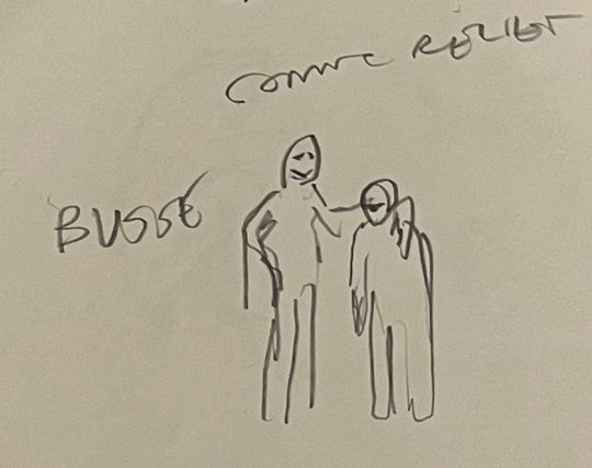 Comic relief, the duo, the bestseller friend 