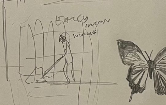 Worker 5 AM, cleaning and building houses recruit 