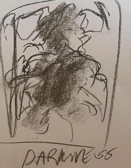 Darkness, leaves, hole, green nature or ultramarine deep