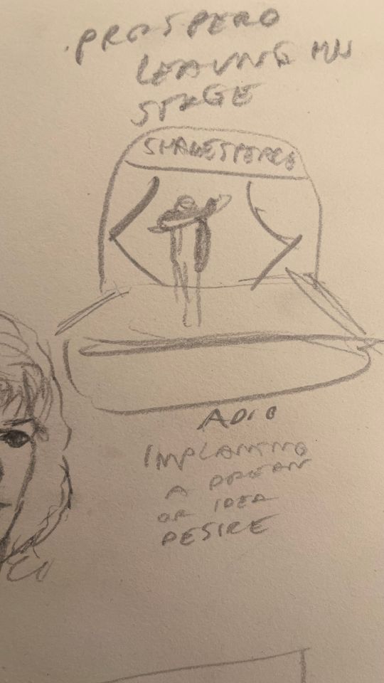 Prospero leaving stage, Shakespeare, implanting idea to public, the need to proof the significance of his art