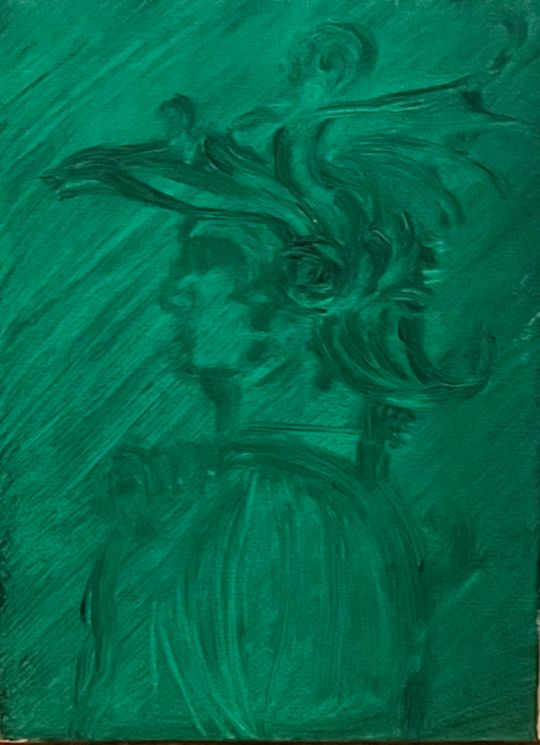 Study of Leonardo da Vinci soldier helmet