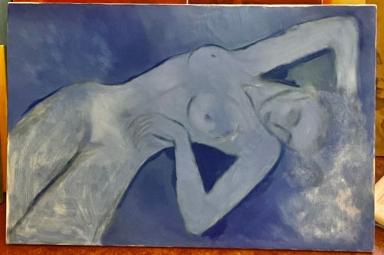 Ultramarine nude