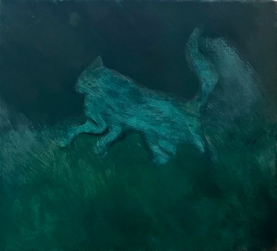 Running cat
