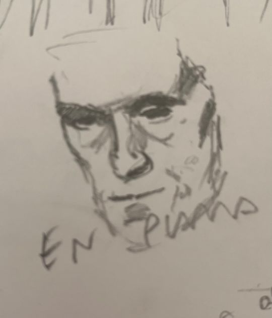 Old man reverie miroirs