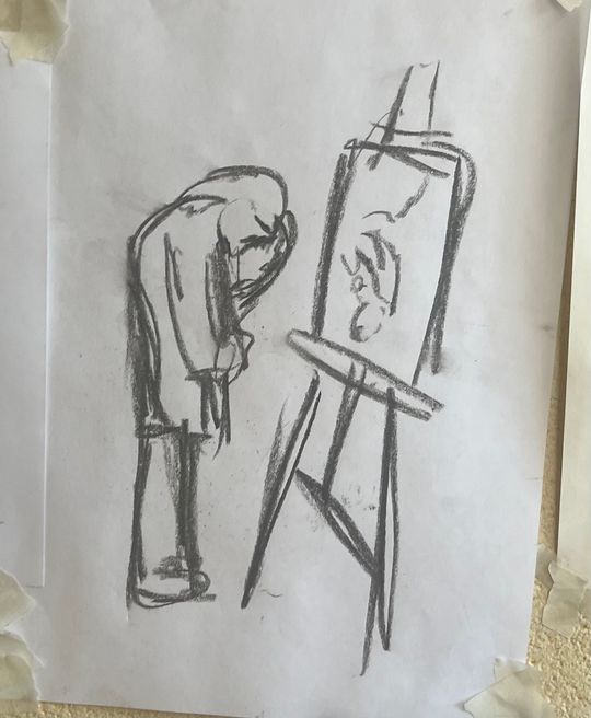 Moody critic/philosopher 