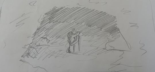 Hidden cave, adolescent