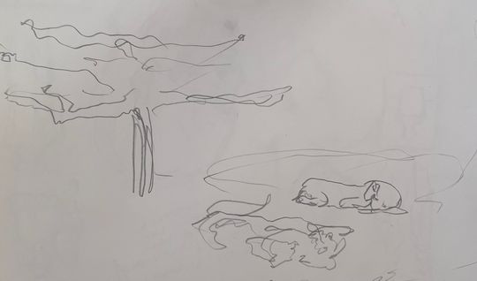 intoxicated nature and dead animals climate