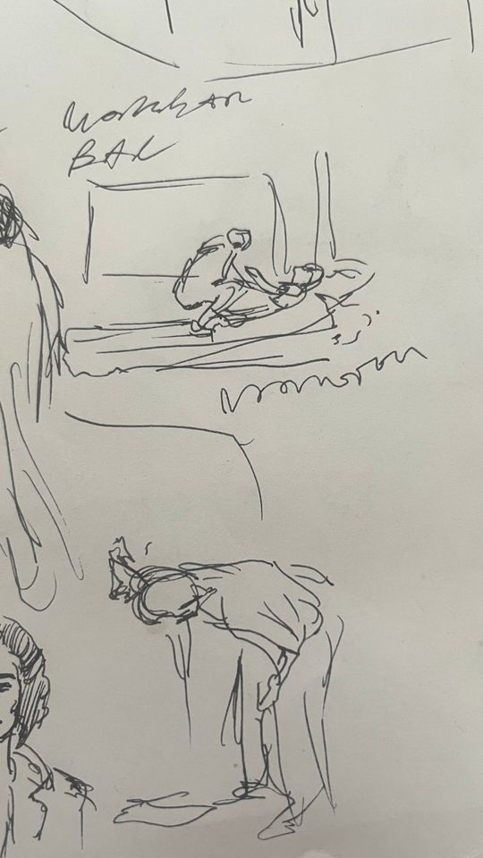 Nightmare being strangled and idle, throwing up party