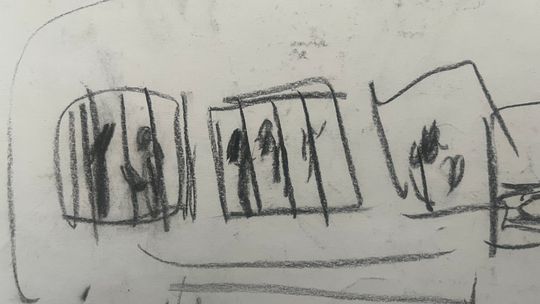 Witnessing party/ball outside