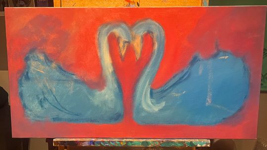 Two swans 